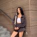 Athleisure Matching Set: Zip-Up Collared Top & Elastic Waist Shorts With Striped Accents - Casual Two-Piece Outfit For Men & Women (5 Colors)_ecoleips.com