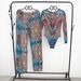 K One-piece Swimsuit Women's Two-piece Set New Swimsuit Sunscreen_ecoleips.com