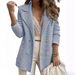 European And American Short Textured Casual Top, Long Sleeved Jacket, New Style For Women_ecoleips.com