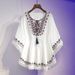 Women's Clothing Design Retro Slim Mid Length Loose Tops_ecoleips.com
