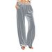 Women's Velvet Drawstring Jogger Pants – Soft & Stylish Wide-Leg Lounge Pants In 6 Elegant Colors | S-XXL | Wrinkle-Free & Comfort Fit_ecoleips.com
