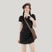 New Women's Two Piece Swimsuit Set Conservative Tummy Concealing Slimming Flat Heel Sporty Hot Spring Summer Outfit For Students_ecoleips.com