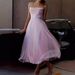 Women's Clothing Suspenders Solid Color Dress Long Skirt_ecoleips.com