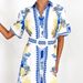 2025 Summer New European And American Cro-Border Independent Station Caual Fahion Printed Collared Women' Long_ecoleips.com