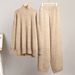 Cross-Border Turtleneck Sweater For Women, European American Style, Autumn And Winter New Loose Casual Thick Knitted_ecoleips.com