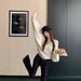 girl Real Shot 2025 Winter Lazy Playful Autumn Korean Style Knitted For Women Batwing Long Sleeve Sweater Versatile Top_ecoleips.com