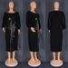 Women's Clothing Heavy Industry Hot Diamond Sexy Round Neck Mesh Sleeve Dress Slim Hip Skirt_ecoleips.com