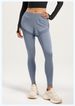 K Wearing Sports, Fitness, Running, Training, Tight Fitting Mesh, Side Pockets, Fake Two-piece Yoga Pants_ecoleips.com