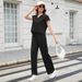 Women's Clothing New Summer Clothing Women's Suits Vest Tops Casual Trousers Wide Leg Pants_ecoleips.com