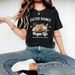 Women's Casual Round Neck Short Sleeve T-Shirt Multi-Color Solid Loose Print American Style Sports Top_ecoleips.com