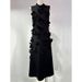 French Light Luxury Long Skirt With Three-Dimensional Flower High Waist Design, Slim Fit Dress For Women's Spring And_ecoleips.com