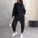 2024 Autumn Winter European And American Cross-Border Independent Station New Women's Casual Round Neck Loose Irregular_ecoleips.com