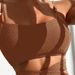 Women's Clothing Sexy Solid Color One-Piece Swimsuit Bikini Hollow Out Design Nylon Fabric With Steel Support And Chest Pad_ecoleips.com