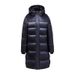 Women's Clothing Black And Gold Cotton Long Cotton Jacket With Heating Lining Couple's Northern Cold Resistant Coat Wholesale_ecoleips.com
