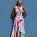 Women Sexy Printed V-Neck One Piece Swimsuit Monokini Push Up Swim Suit Backless Summer Beach Wear Slimming Bathing Suit_ecoleips.com
