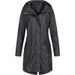 Women's Waterproof Hiking Jacket – Longline Windproof Outdoor Coat With Hood In Yellow/Green/Black/Blue/Pink_ecoleips.com