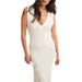 Women's Clothing Holiday Style Sexy Fashion Suspender Long Skirt Three Dimensional Flower Knitted Dress Female_ecoleips.com