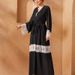 Women's Clothing Long Skirt Lace Cardigan Long Skirt Robe_ecoleips.com