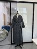Timeless Double-Breasted Trench Coat – Long Wool-Blend Overcoat With Belted Waist (S/M/L, Black/Brown/Grey For Effortless Elegance)_ecoleips.com