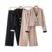 Striped Shirt & Wide-Leg Jeans 3-Piece Set | Sleeveless Top & Relaxed Fit | Spring Casual Outfit_ecoleips.com