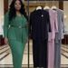 Women's Fashionable Two Piece Dress Set New Style Hot Stamped Pleated Suit_ecoleips.com