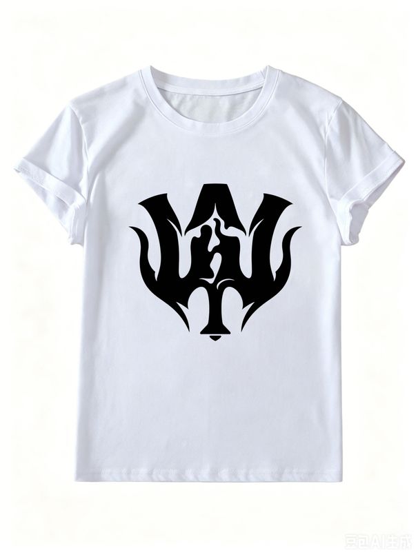 Pure Cotton Crew Neck T-Shirt, Lightweight Breathable Short Sleeve Top, Classic Casual Daily Wear For Spring And Summer_ecoleips.com