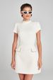 K New European And American Style Slim-fit Round Neck Sequin Dress For Women_ecoleips.com