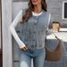 K New Denim Vest, Camisole, Fashionable Denim Sleeveless Vest For Women_ecoleips.com