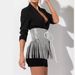 Rhinestone 2025 Hot Sale Sexy Sparkling Diamond Tie Patchwork Women's Midi Skirt Z1046_ecoleips.com