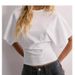 Korean Version Of The Design Sense Round Neck Pullover Short-sleeved T-shirt Women's 2025 Summer New Simple And Versatile Solid Color Loose Top_ecoleips.com