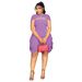 Women's Clothing Strapless Bodycon Mini Dress Ruffled New Style Sexy Summer Casual Elegant Fashion Dress_ecoleips.com