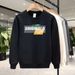 FW25 Matching Couple Cotton Crew Neck Sweatshirt - His & Hers_ecoleips.com