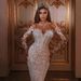 Wedding Dresses For Brides Style Detachable Mermaid Lace Gowns Women's Party Wear_ecoleips.com