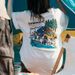 Korean High-end Brand Coleman Men's And Women's 2026 Summer New Fashion Moto Vacation Round Neck Short-sleeved Top_ecoleips.com
