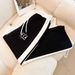 Women's Summer Sporty Two Piece Set Casual Top And Pants Outfit 8002 Print Short Sleeve Top with Matching Pants_ecoleips.com
