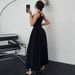 Women's Clothing 2025 Summer New Fashion Sexy Backless Zipper Slim Waist Strap Dress Wholesale_ecoleips.com