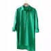 Women's Clothing Shirt Dress Long Elegant Beautiful Shirt Long Sleeve_ecoleips.com