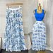 Floral Print A-Line Midi Skirt With Elastic Waist - Vintage-Inspired High Waist Pleated Skirt For Women_ecoleips.com