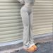 Voya Hot-selling 2026 European And American Women's Sexy Hot Girl Slim-fit Knitted Design Wide Slimming Cuffed Long Pants Skinny-flared Long Pants
_ecoleips.com