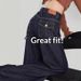 Denim Blue Wide-leg Jeans For Women, 2025 Autumn And Winter New Style, High-waisted, Loose, Slimming, Petite,_ecoleips.com