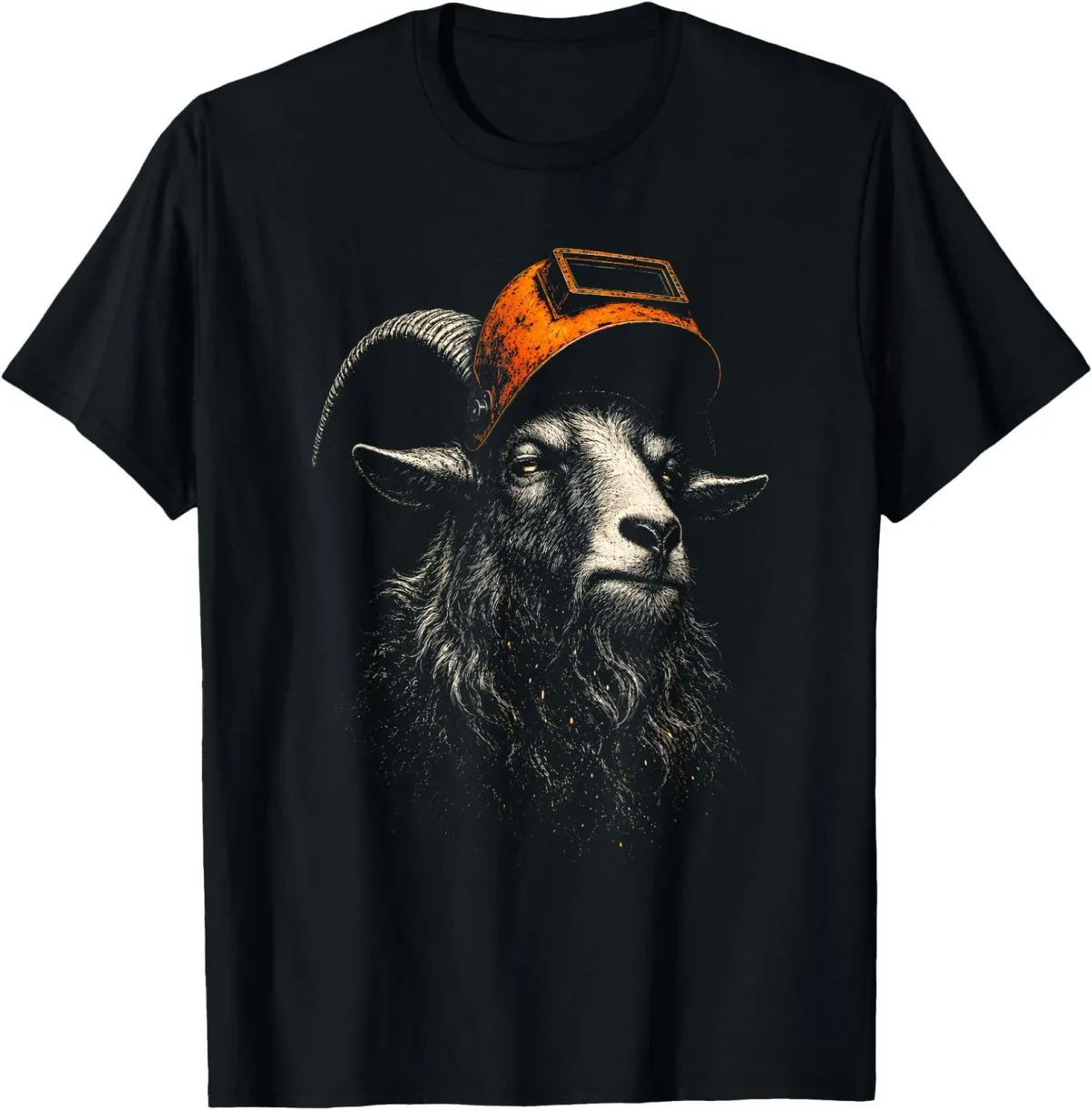 Women's T-Shirts Goat Welder Funny Welding G.O.A.T. Blue Collar Worker T-Shirt_ecoleips.com