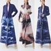 Muslim Foreign Trade Arab Robe, Women's Clothing, Printed, Tie-waist, Loose-fitting, Elegant, Issey Miyake Coat_ecoleips.com