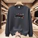 FW25 Matching Couple Cotton Crew Neck Sweatshirt - His & Hers_ecoleips.com