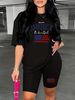 Summer Women's Casual And Fashionable American Flag Print Loose T-shirt+shorts Two-piece Sportswear Suitable For Daily Wear-42_ecoleips.com