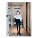 Women's White Shirt, New Spring/autumn/summer Style, High End JK Uniform Collared Versatile Top, Professional Long Sleeved Shirt._ecoleips.com