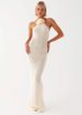 New Women's Solid Color Knitted Hook Flower Beach Bikini Swimsuit Blouse Sunscreen Suit Sunscreen Dress_ecoleips.com