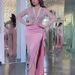 Women's Clothing Long Sleeve Sequined Tassel Dress_ecoleips.com