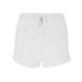 AC176 Women's Casual Sports Shorts Summer White High-Waisted Straight-Leg Wide-Leg Loose A-Line Hot Pants_ecoleips.com