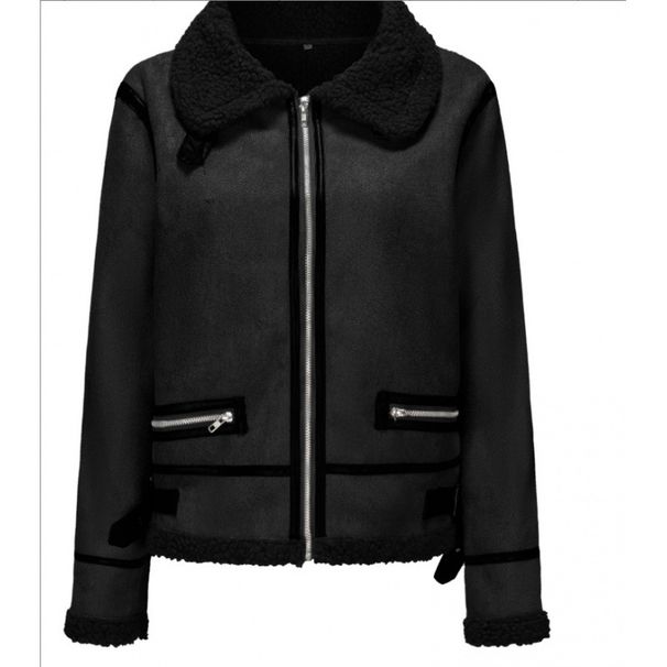 Winter New Women's Clothing Short Sheepskin Fur Integrated Leather Jacket Women's Fur Thick Coat_ecoleips.com