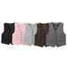Women's Clothing Autumn And Winter New Fashion Casual Suits Slim V Neck Sleeveless Vest Vest Versatile Double Pleated High Waist Wide Leg Pants_ecoleips.com